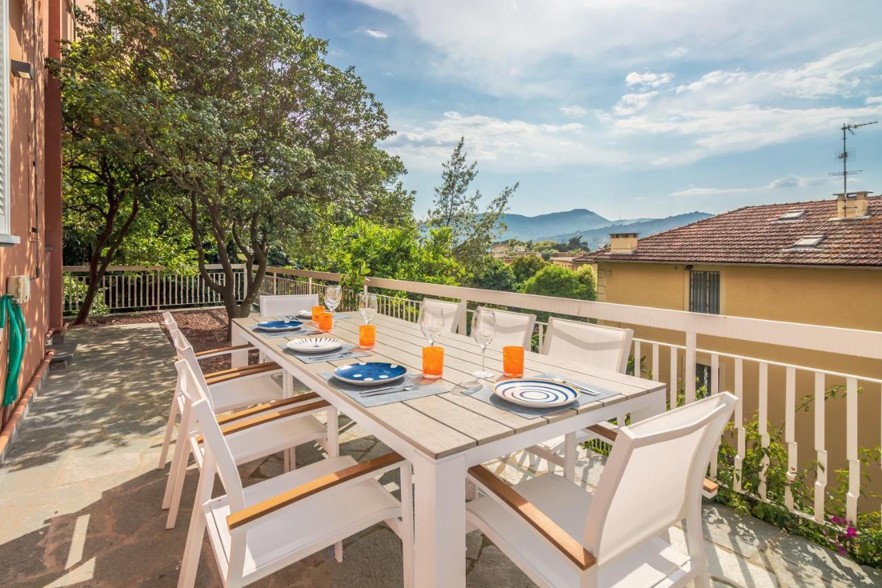 Casa Brigitte Comfort, Vista E Parcheggio Zoagli Buitenkant foto