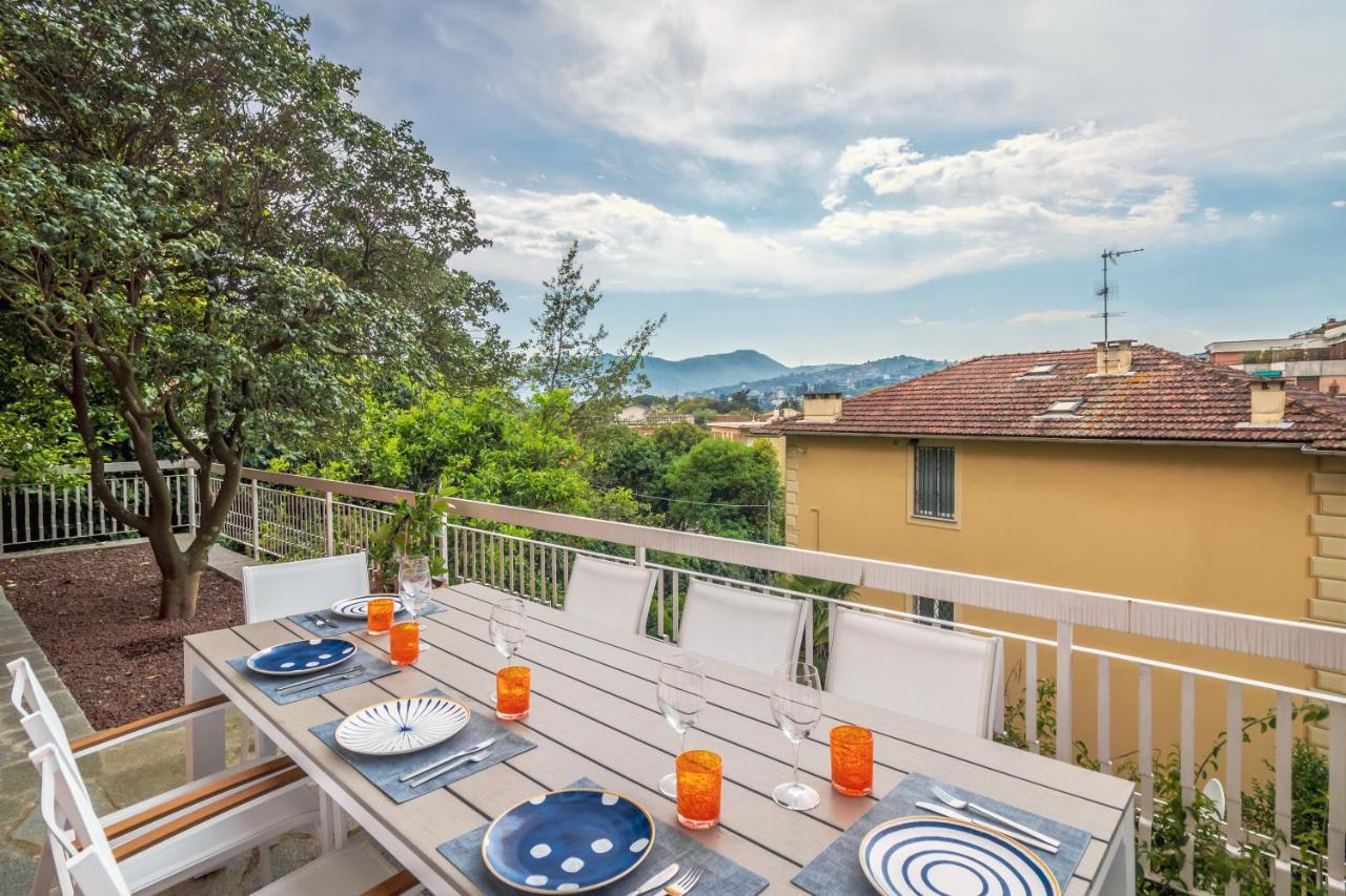 Casa Brigitte Comfort, Vista E Parcheggio Zoagli Buitenkant foto