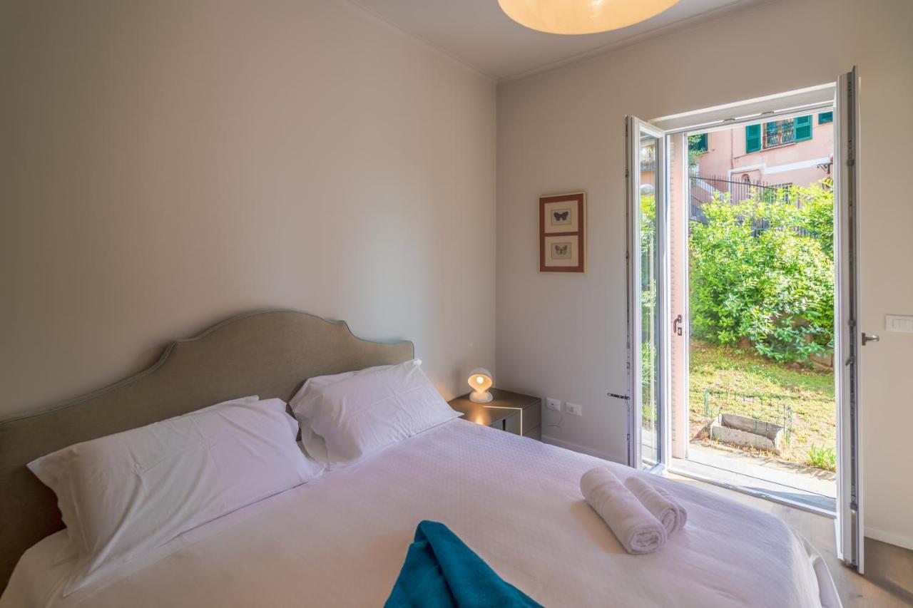 Casa Brigitte Comfort, Vista E Parcheggio Zoagli Buitenkant foto