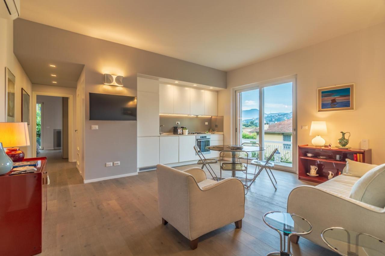 Casa Brigitte Comfort, Vista E Parcheggio Zoagli Buitenkant foto